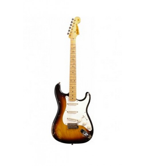 2 Tone Sunburst  Fender Custom Shop 1955 Relic Stratocaster 2015 Ltd. Ed.